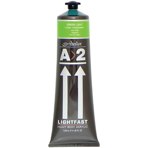 A2 Lightfast Heavy Body Acrylic Paint 120ml - Light Green