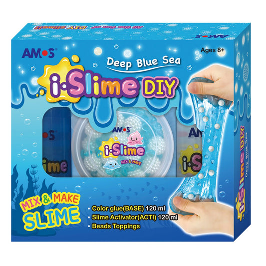 Amos i.Slime DIY Slime Making Kit - Deep Blue Sea