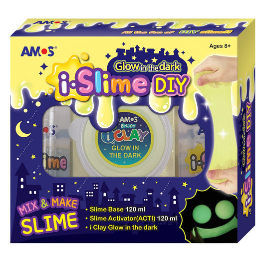 Amos i.Slime DIY Slime Making Kit - Glow In The Dark
